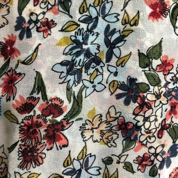 Zara Floral Gather Waist - Picture 13 of 15